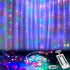 Generic 100 8 LED Colorful Curtain Light for Party/Wedding/Festival/Christmas,Window Blinking String Light
