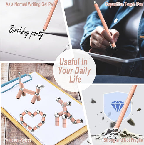 Fidget Gel Pen Teen Girls Gift Ideas - Graduation Gift for Her for High School College Graduates, Cool Birthday Gifts