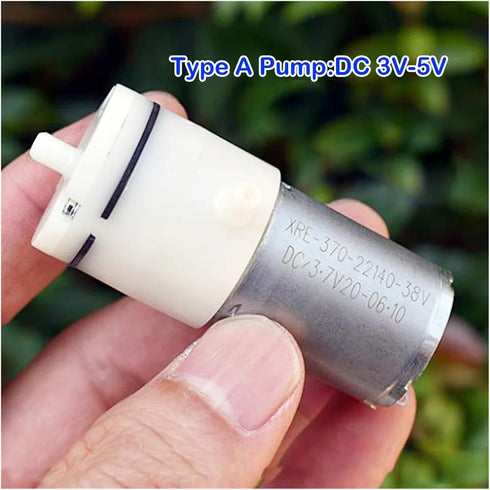 AIQFTGSNS 1PCS 5V 12V 370 Vacuum Pump DC Diaphragm Pump USB Small Air Pump Pump Breast D