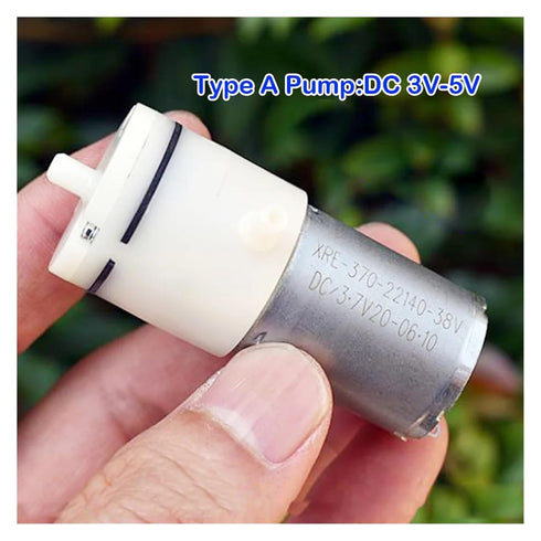 NJFSWNXOR 1PCS 5V 12V 370 Vacuum Pump DC Diaphragm Pump USB Small Air Pump Pump Breast D