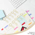 Key Shaped Paper Clips, 100Pcs Metal Bookmark Clips, Gold Wire for Home School Office Document Organizing