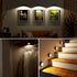 Narotood 3 Pack 13 3 Picture Lights for Wall, RGB Color Rechargeable Battery Operated wall lights, Picture Frame lights