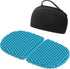 SeoTin Foldable Gel Seat Cushion for Travel, Portable Chair Cushion of Airy Cooling