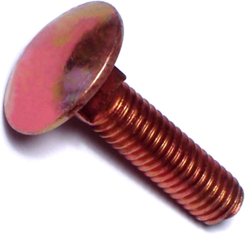 Carriage Bolts 6mm-1.00 x 25mm, Piece-15 014973453374
