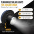 BRIGHTICONIC Solar Motion Sensor Light LED Powered Motion Activated Lighting for Shed, Portable Toilet, Chicken Coop
