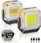 Rechargeable Work Light, 2Pack 1200LM Double-Sided Portable Work Lights with 8 Modes,