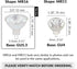 Simba Lighting Halogen MR16 20W 12V Light Bulbs (10 Pack) for Landscape, Track Lights, Fiber Optics, Desk Lamps, BAB C