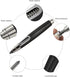 WSD Sketch Up 5.6mm Mechanical Pencil with Built Sharpener - Mechanical Clutch (Black)
