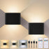 Yochoice 6000mAh 3 2-Pack Motion Sensor Wall Sconces with Remote Control, Black Wireless Touch Control Rechargeable