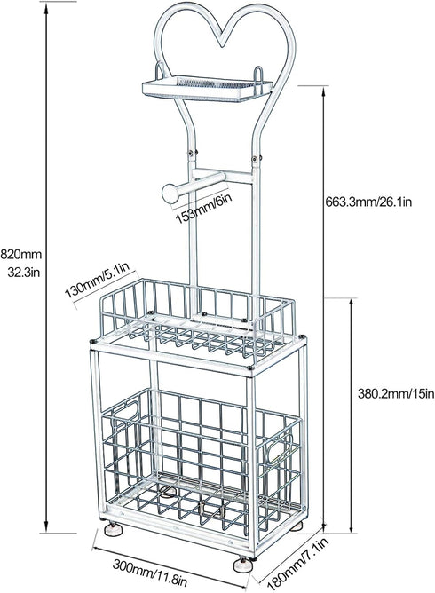 Freestanding Toilet Paper Holder, Drawer Style Storage Compartment, with Storage Shelf Reserve for Phone Tablet