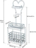 Freestanding Toilet Paper Holder, Drawer Style Storage Compartment, with Storage Shelf Reserve for Phone Tablet