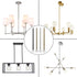 M10 Stems,12 Inches Matte Black Threaded Extension Rod for Pendant Light, Island Lighting, Chandeliers,Lighting Fixture