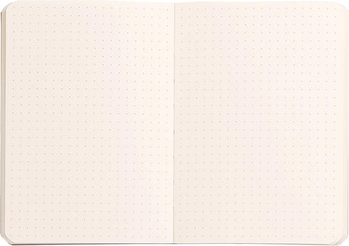Rhodia Rhodiarama SoftCover Notebook - 4 x 5 1/2 - Beige Cover - 72 Dots Sheets (117355C)
