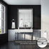 Design House Accessories Bathroom Hardware, Robe Hook, Polished Chrome and White by Design House
