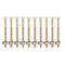 Estink 10pcs Furniture Screws and Barrel Nuts, M6 Hex Socket Head Bolts, Fastener