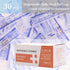 30 Pack 3ml Disposable Syringe with 23Ga 1.0 Inch Needle, Luer Lock Syringes, Individually Wrapped Lab Supplies