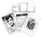 Memoking T02/M02X/M02L White Thermal Paper, 10-Year Non-Sticky 53mmx6.5m for Journal, Photo, Texts, Study Notes (3