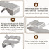 Biaungdo 30 22.5 mm/ 0.89 Inch Pcs Trailer Frame Wire Clips, Stainless Steel Metal Solar Panel Wire Clip Double Wire