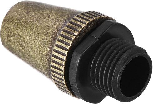 5Pcs uxcell Cable Glands Strain Relief Cord Connector Grips Metal Bronze for Wiring Hanging Light Ceiling Pendant Lamp