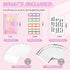 Onlyesh Budget Binder,Cash Envelopes for Budgeting,Money Organizer for Cash,28Pcs Budget Planner with Cash Envelopes(Shiny Pink) by ONLYESH