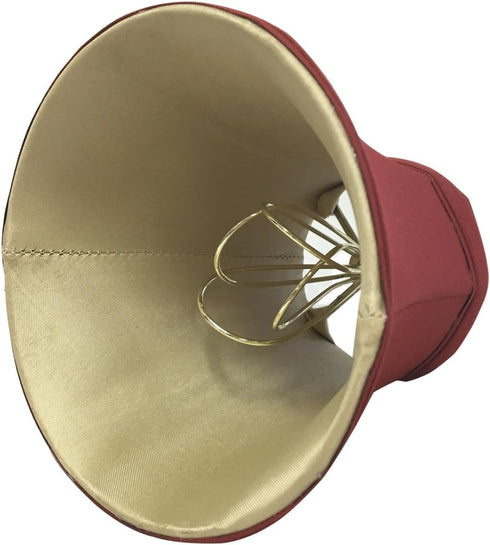 CS-201BUR 2.5 5 4.5, Royal Designs, Inc. True Bell Chandelier Shade, x x Burgundy