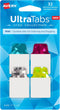 Avery Mini Ultra Tabs, 1" x 1.5", 32 Repositionable Holographic Jewel Tone Page Tabs (74146)