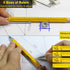HUXUNGI Set,Pen Son,6 1 Set Multi Tool Pen for Men Dad Gifts from Daughter in Multitool Pen with Ruler Level Ballpoint