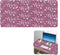 Generic Retro Cute Hearts Desk Mat Multifunctional Mouse Pad Long, Waterproof Dual Sided