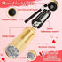 24 Sets VIHOSE Valentine's Day Christian Gifts Mini Flashlights Bulk with Christian Bible Verse Cards Colorful Aluminum