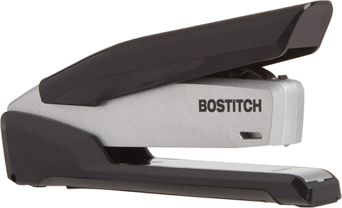 Bostitch Office Executive Metal Desktop Stapler, Black/Gray, 3 in 1, 28 Sheet Capacity, Includes 210 Staples