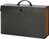 Smead A-Z and Subject Expanding File Box, 19 Pockets, Legal Size, Black, Latch Closure