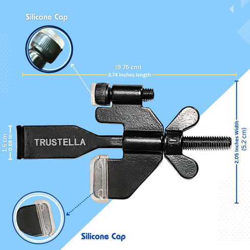 (1, Original Trustella Heavy-Duty Portable Door Lock - Stainless Steel Security Device for Enhanced Safety - Ideal