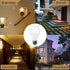 5W A19 50W Bulb E26 2700K LUXON Radar Detector Dusk to Dawn Equivalent Smart Led Lamp Lighting Indoor Outdoor Motion