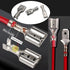540pcs 2.8mm 4.8mm 6.3mm Male and Female Spade Connectors Kit with Insulating Sleeve for Electrical Wiring