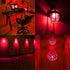 GREENIC Red Light Bulbs, 9W (60 Watt Equivalent), E26 Base A19, Red LED Lights for Bedroom, Porch, Holiday, Party, 4