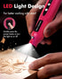 Set 64Pcs 5 5000-18000rpm 3.7V Cordless Mini Rotary Tool - Accessories Speed Multi-Purpose Mini Electric Grinder Kit