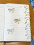 Cute Paper Clips Horse, 30PCS Animal Shaped Page Marker for Office School Supplies Women Kids Coworkers Teachers by Daxtril