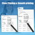 Atnadov 8.5 11 Inch, 200 M08F, M832, M834, MT800 Packaging (200 Thermal Printer Paper x Sheets US Letter Size