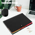 Uquelic Manilla Folders, 8.5 x 11/A4 Size, 6 Plastic Manilla Folders, Color File Folders Page Protector, 1/3-Cut Tabs