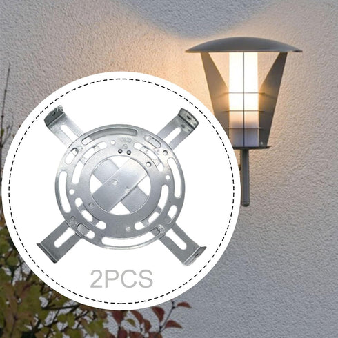 KiBcsLic 2Pcs Light Fixture Mounting Bracket Close to Ceiling Light Mount Plate Compact Lighting Fixture Bracket