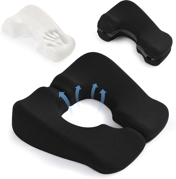 BALAPET Memory Foam Bed Sore Cushions for Butt, Ergonomic Bedsore Pressure Relief