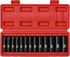 13 3/8-Inch Set, 7mm 19mm, 6 13 3/8" MIXPOWER Pieces Drive Deep Impact Socket to CR-V, Metric, Point, Deep, Pieces Dr.