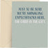 Happy Birthday Card - Single 4.25 X 5.5 Greeting Card with Envelope, Blank Inside, Funny Gift for Men and Women