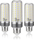 E26 LED Bulb, 20W LED Corn Light Bulb, 180W Equivalent, 6000K Daylight White, 2000LM, 3-Pack
