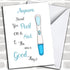 The Card Zoo Personalized Funny Pregnancy Test Baby Shower Card, Personalized Card, New Baby Card, Baby Shower Card