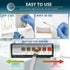 Water Hardness Test Kit - 200 Hard Water Test Strips with DoubleCheck and Sample Cup