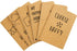 Paper Junkie 12 Pack Journals for Kids: Let's Be Happy Journals Bulk, Kraft Paper Notebooks, 80 Lined Pages