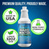 32oz (1-Pack) Evo Dyne Hard Water Stain Remover | Made in USA - Shower Door Cleaner, Clean Tile and Grout, Windows