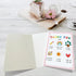 Obbyidk Cute Teacher Thank You Card from Kid Student, Funny Appreciation Card for Nursery Teacher, Preschool Teachers
