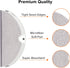 2 Pack 5, Q5 Q5 Q7, Q7Max, Q8Max, Q8Max+, S5, S5 6, S6 S6 roborock Microfiber Mop Cloths for Q Pro, Pro+, E Series